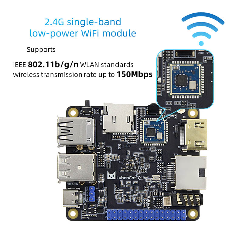 RockChip RK3528A Linux PlakBoard Onboard SBC taula